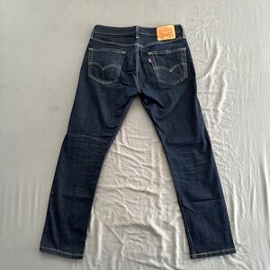 Levi's 502 dark wash stretch taper jeans 32x32 EUC